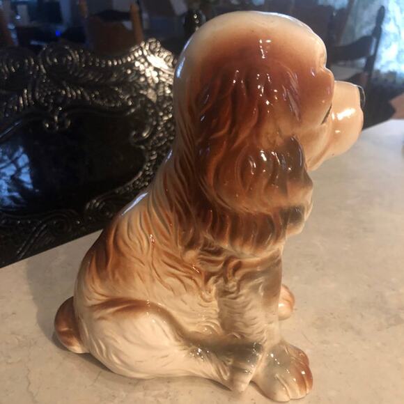 Vintage 8" Cocker Spaniel statue - Picture 4 of 6